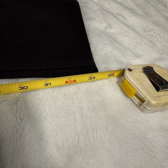 Hudson Black Byron Straight Jeans Mens 32/33 - Picture 9 of 9